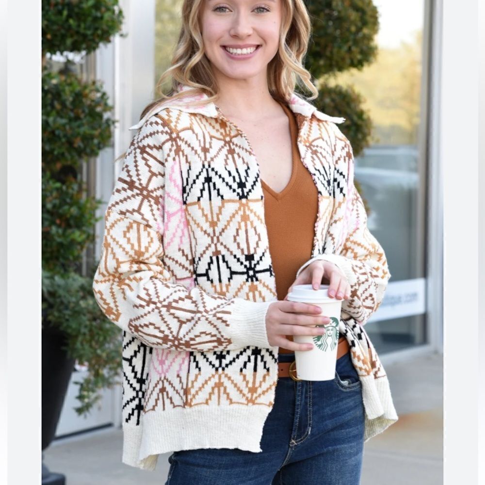 Fate Anthropologie Open Style Cardigan Size Small Pockets